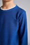Cotton Regular Fit Crew Neck Waffle Long Sleeve T-Shirt Boys V1186A626Au - 4