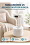 Raindrop Air Humidifier Ultrasonic Steam Machine 800 ml Aroma Diffuser -