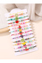 Pack of 12 - Multi-Color Fruit Charm Beaded Bracelets - 3