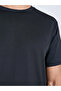 Men Black Solid Regular Fit Activewear T-Shirt - 4