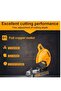 COS243558 2400W Cut-Off Saw, 355mm Blade, Heavy-Duty Metal & Concrete Cutting Machine for Workshop - 3