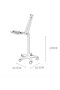 8x Magnifying Lighted Floor Standing Magnifier Light Lamp, Adjustable Magnifying Glass LEDLight for Skincare Beauty Manicure Tattoo Salon Spa with Rolling Floor Stand AC 100~265V, 6.5W - 3