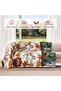 MSGKV Boho Throw Blanket 100% Cotton Blankets for Bed Couch 60'x80', Soft Fall Mexican Blanket Trave - 3