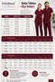 Burgundy Lycra Unisex Bat Sleeve Scrubs Set Doctor Nurse Uniform Medical Hospital Uniform - 8