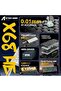 لوحة مفاتيح الألعاب بأسلاك ATTACK SHARK X68 HE بتردد 8000 هرتز واستجابة سريعة، ودقة 0.01 مم مع مغناطيس. - 3