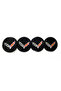 Wheel Logo Wheel Hub Emblem Sticker Emblem Corvette 4 Pieces 67mm