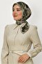 Patterned Natural Scarf 8651