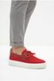 Zrc2602 - Premium Knitwear Men's Lace-Up Loafer Red