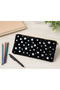 Plush Pen Holder and Makeup Bag Zippered Multi-Purpose Organizer Bag Karma - 2