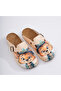 6374 Cute Fox Printed Comfort Sabo Slippers - 2