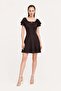 Boat Neck Midi Length Dress