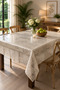 Wicker Textured Pvc Tablecloth – Waterproof, Stain-Resistant, Wipeable, Stylish Table Protector with Wicker Pattern - 3