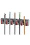 Mop Holder 5 In 1 | Wall Mounted Cleaning Tool Organizer - 3