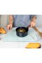 Glass Cutting Board 16"x12": Tempered Glass Kitchen Counter Protector - Durable- Scratch-Resistant, Heat-Proof - Design 2 - White Marble Effect - 6
