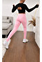 Girl's High Waist Leggings - 3