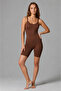 Women's Body Shaper Brown Bodysuit - 2