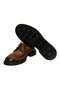 Brown Lace-Up Genuine Leather Men's Shoes - 3