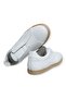 White Color Laceless Genuine Leather Men's Shoes - 2
