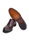 Brown Lace-Up Genuine Leather Men's Shoes - 3