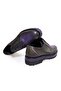 Purple Color Lace-Up Genuine Leather Men's Shoes - 2