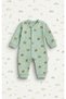 Baby Boy Baby Girl Romper Unisex Cotton Natural Cotton Patterned Snap Fastener Long Sleeve Newborn Baby Sleeping Bag