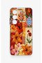 Realme C75 Compatible Orange Lily Patterned Silicone Case - 2
