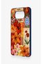 Poco X3 Compatible Orange Lily Patterned Silicone Case - 4