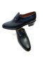 Men's Genuine Leather and Leather Flat-Top Loafers High Heel Shoes - 4
