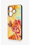 Redmi 13 4g Compatible Tiger of the Sun Patterned Silicone Case - 3