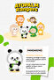 Special for Children, Moisturizing and Soothing Sheet Mask Set of 5 Pandaring Mask Pack Kids Set - 8