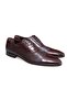 Brown Lace-Up Genuine Leather Sole Men's Shoes