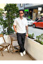 Buttoned Basic Polo Neck Knitwear