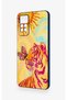 Redmi Note 11 Pro 4g Compatible Tiger of the Sun Patterned Silicone Case - 4
