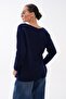 Women's Seamless Collar Knitted Loose Sweater 265022 - - 5