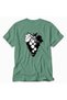 Modern Streetwear Grape Print T-Shirt - Green - 6