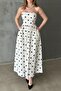White polka dot dress - 2