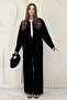    Black Alice Shirt and Loose Cut Pants Set