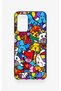Oppo A55 Compatible Britto Garden Patterned Silicone Case - 2