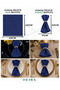 Fabric Napkins 50-Pack |   Napkin Ring Gift Set, Complete with 100 Pieces - 3