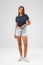 Six Panties and Snap Fasteners Premium Fabric Women's T-Shirt - 4