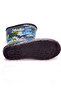 Thermal Lined Waterproof Boys' Rain Boots with Soles - 4