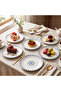 Narin 6-Piece Porcelain Serving Plate Set - 5