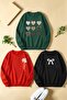 Unisex Mixed Printed Crew Neck Sweatshirt Set – Pack of 3