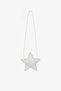 Le Mabelle Girl's Glitter Star Bag Silver
