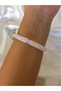 Women's Gold Detailed White Color Floral Bracelet - 3