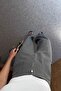 High Waist Zipper Detailed Gray Trousers - 5