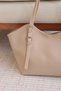 Women's Shoulder Bag with Buckle Detail, Soft Leather, Large Internal Volume, Handbag En42 Length20 - 3