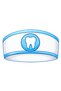 Children's Dentist Costume Vest and Hat 2 Pieces Thick Paper Occupation Costume School Activity - 2