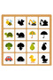 Shadow Matching Cards – Shadow Matching Game 28 Cards 14 Pairs |   Educational Attention, Memory, and Matching Game for Ages 3+ - 2