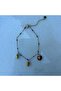 Steel Anklet with Fruit Charms - 2